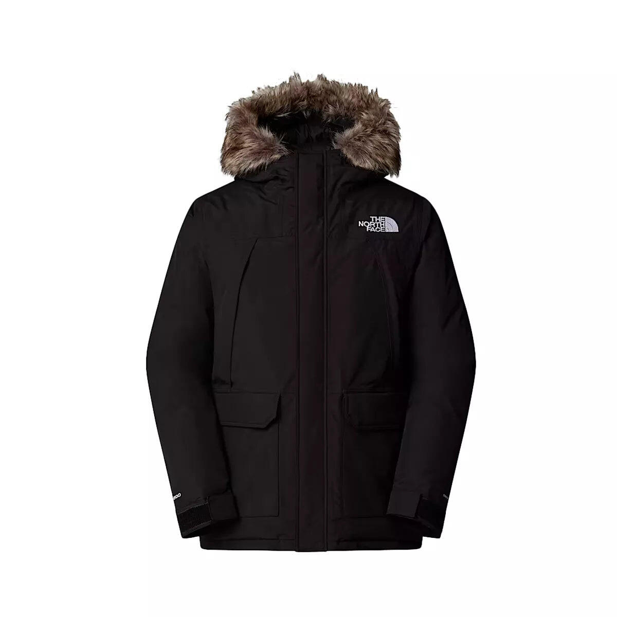 The North Face - Parka À Capuche Homme The North Face Mc Murdo - Parka - Blanc|noir - Decathlon