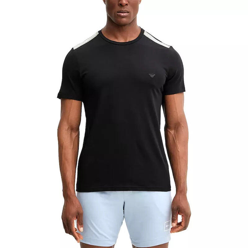 Ea7 - Tee-shirt Ea7 Emporio Armani - T-shirt Manches Courtes - Blanc|noir - Decathlon