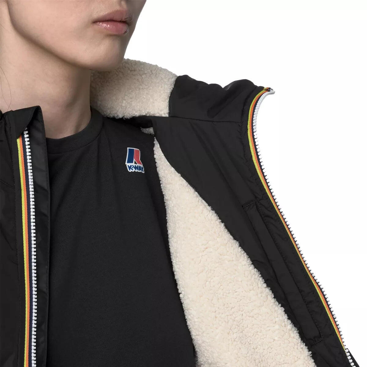 Blouson K-Way Le Vrai.4.0 Albine Orsetto Kway 5/5