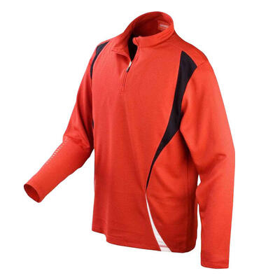 Dames trial training top (houtskool/lime/wit)