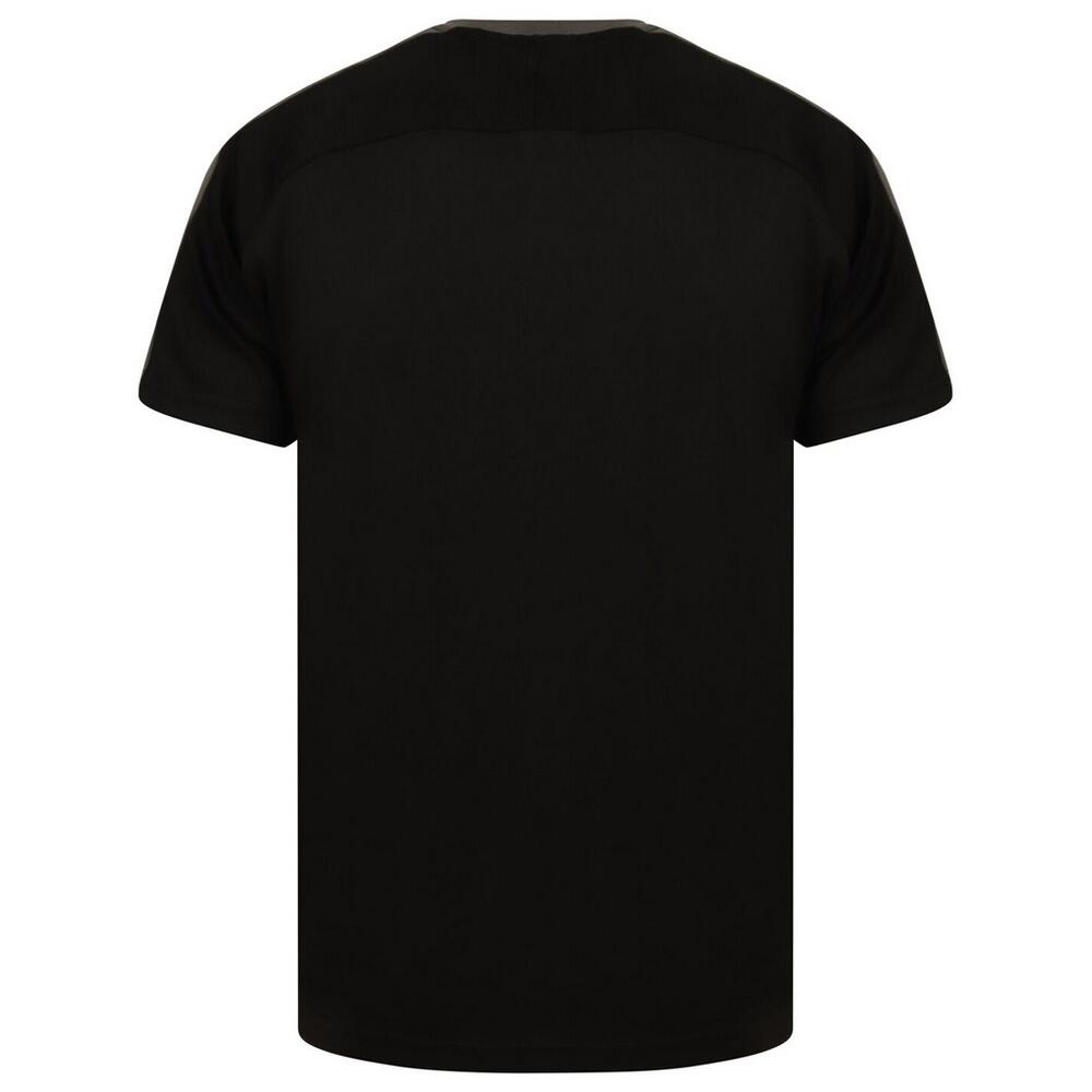 Tshirt TEAM Adulte (Noir / Gris Foncé) 2/3