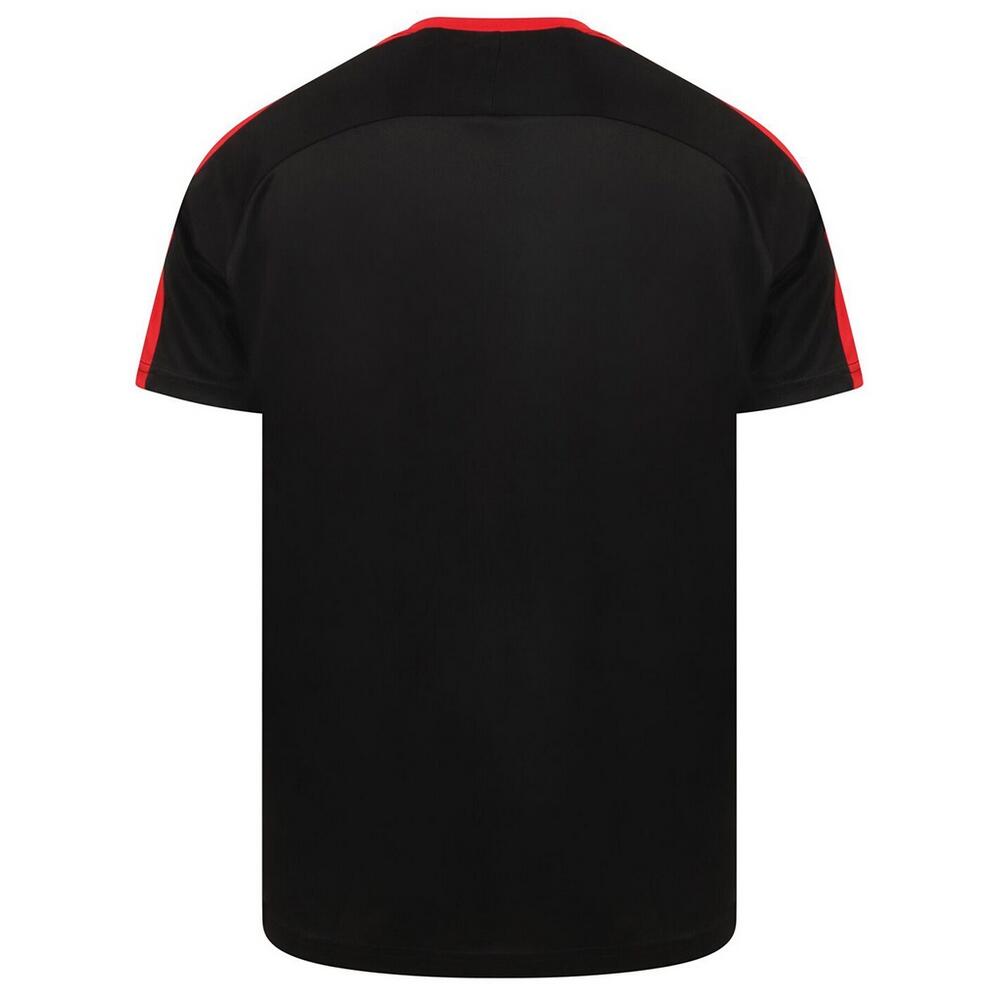 Camiseta Team para Adultos Unisex Negro, Rojo 2/3