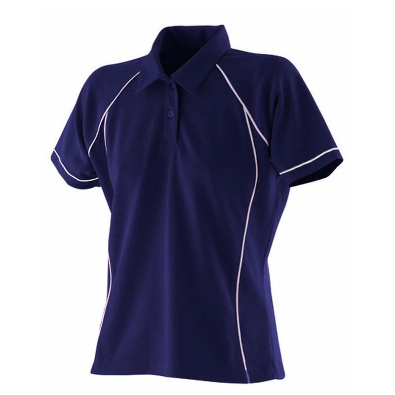 Cămașă Polo |122| Finden & Hales Piped Femei