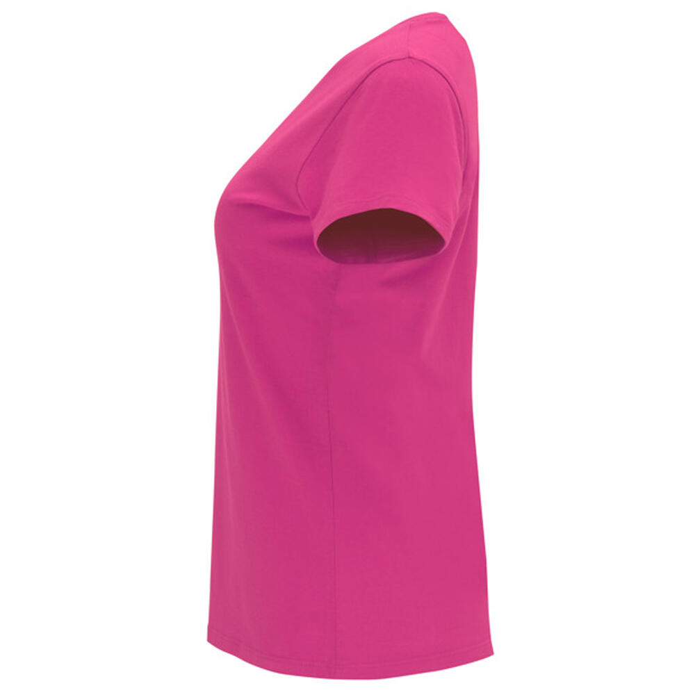 Tshirt CAPRI Femme (Rouge Rose) 3/3