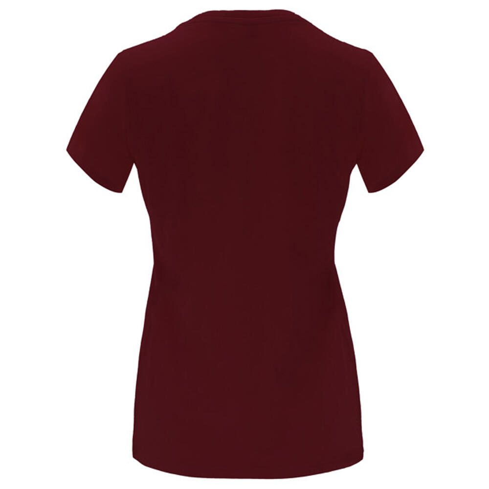 Tshirt CAPRI Femme (Rouge Grenat) 2/3