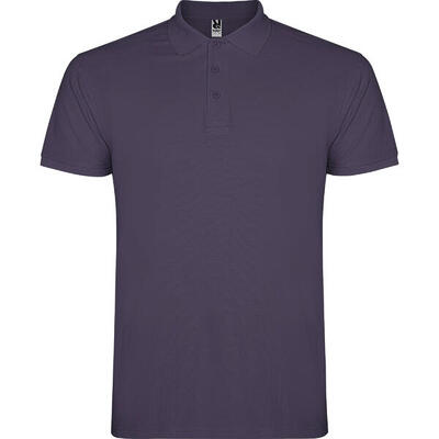 Heren ster poloshirt (wit)