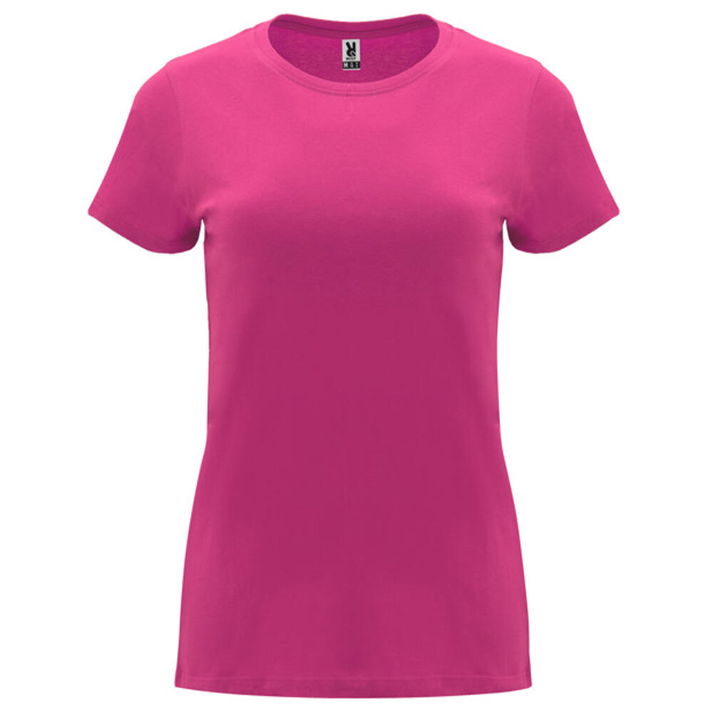 Roly - Tshirt Capri Femme (rouge Rose) - T-shirt Manches Courtes - Bordeaux|rose - Decathlon
