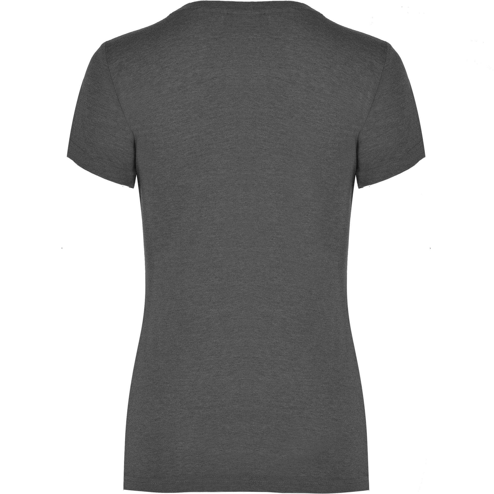 Tshirt FOX Femme (Noir Chiné) 2/2