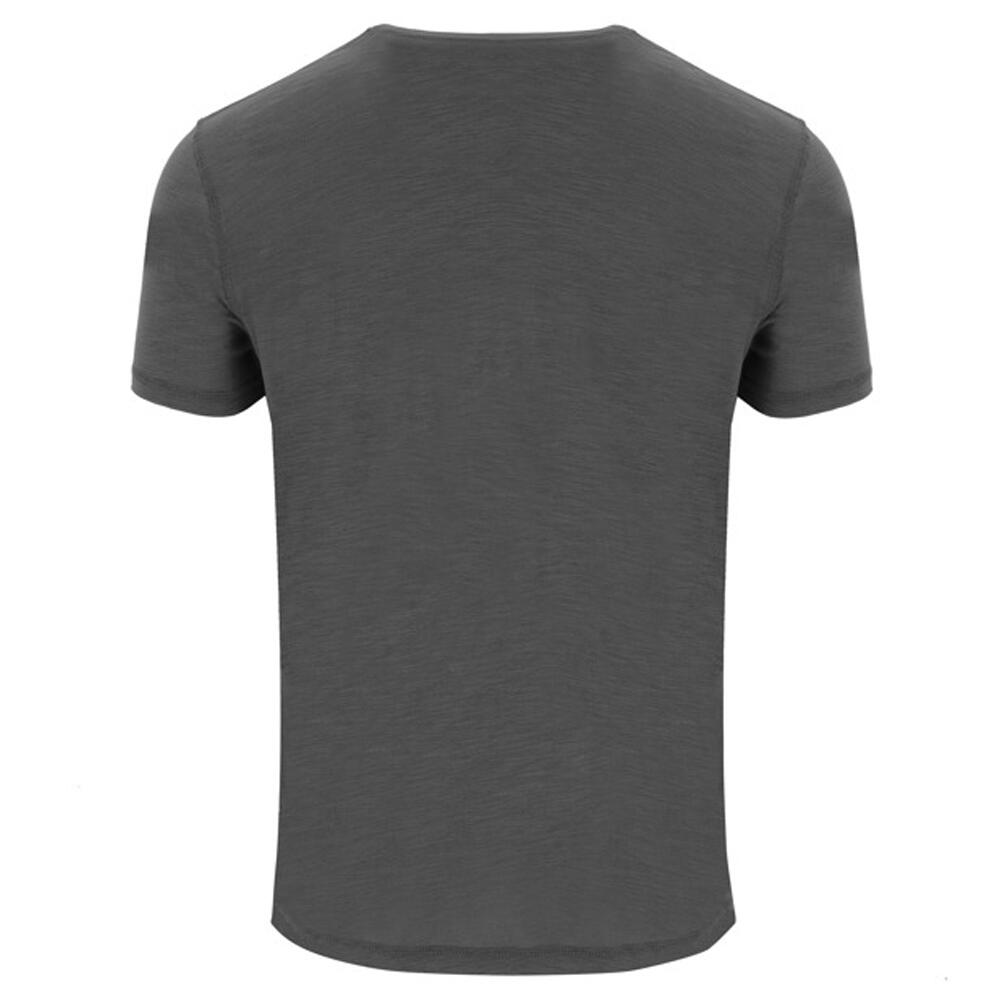 T-Shirt Terrier para homem (Ébano) 2/3