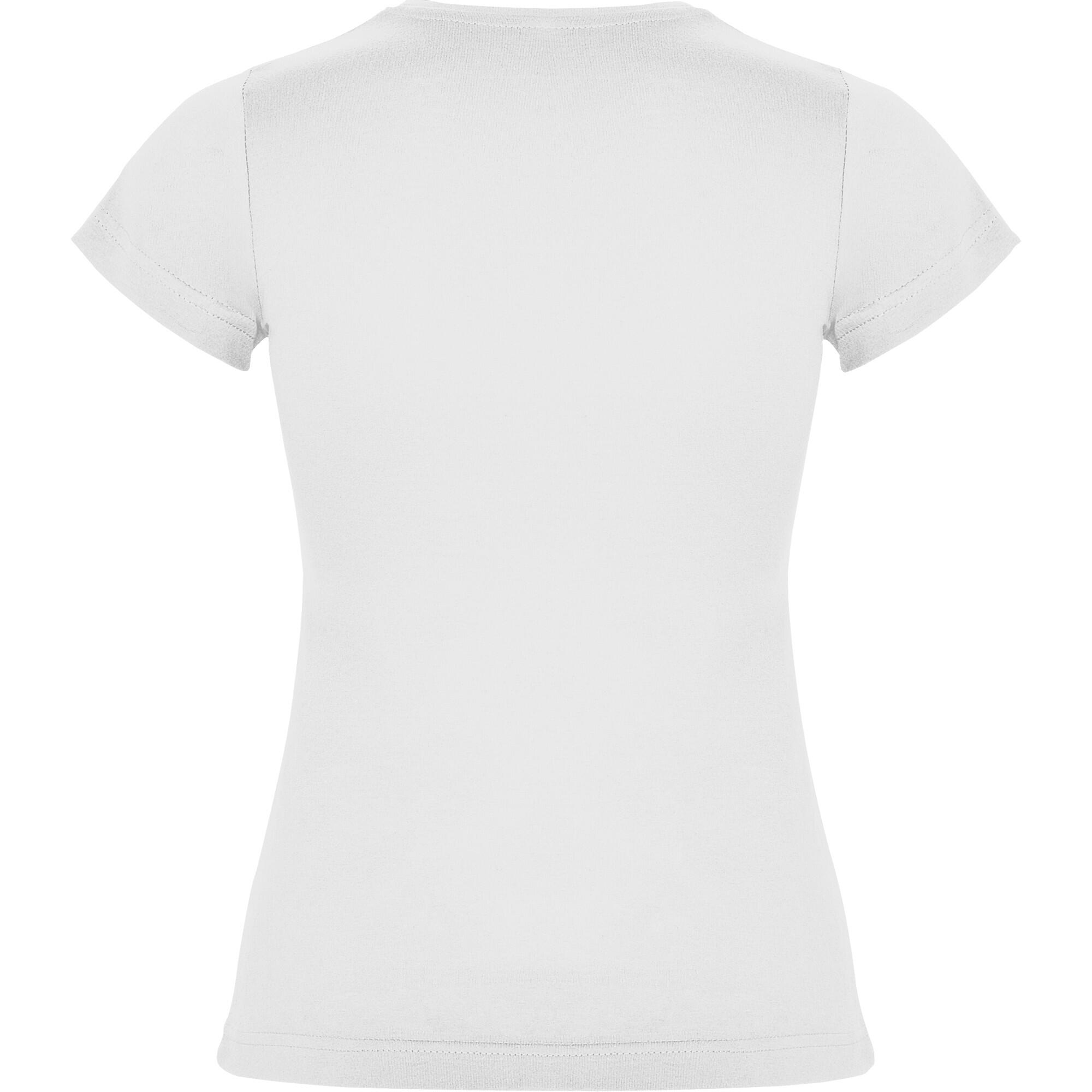 Tshirt Motif/style Uni JAMAICA Fille (Blanc) 2/4