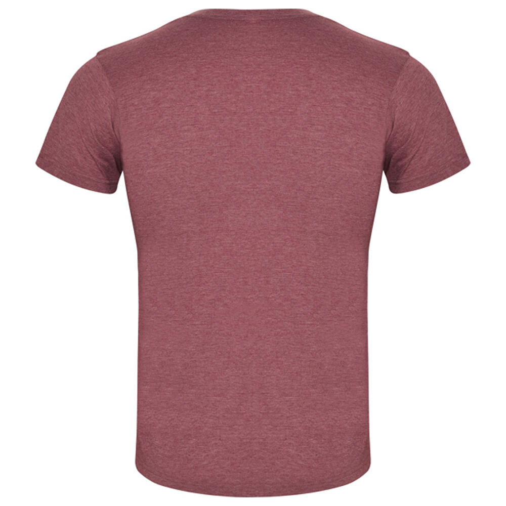 Heren Vos TShirt (Granaatrood Heide) 2/3