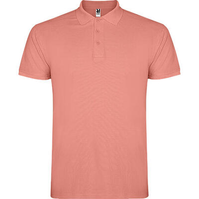 Heren ster poloshirt (wit)