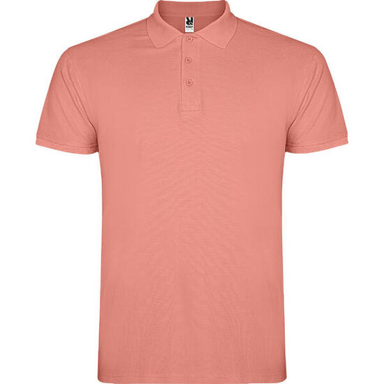 Polo STAR Homme (Orange Argile)