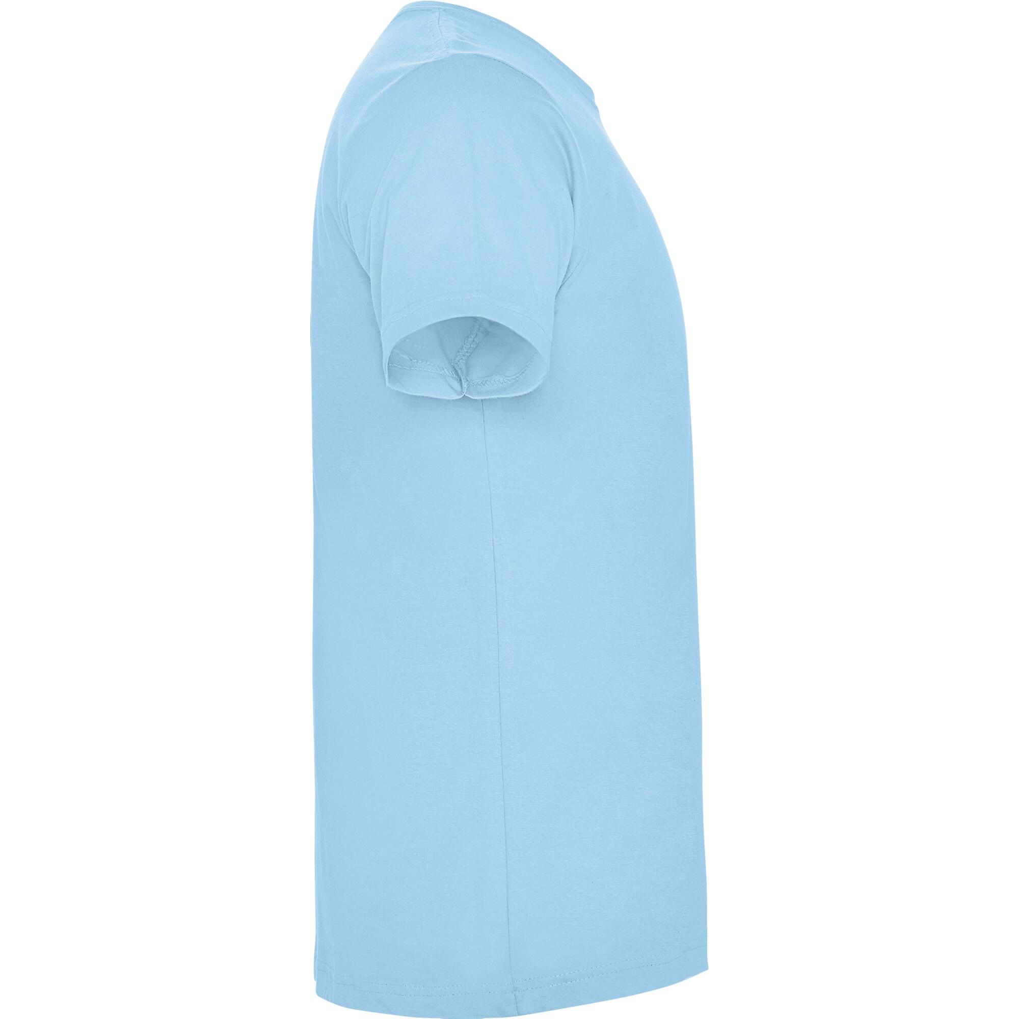 T-Shirt Homem Dogo Premium (Azul Céu) 4/4