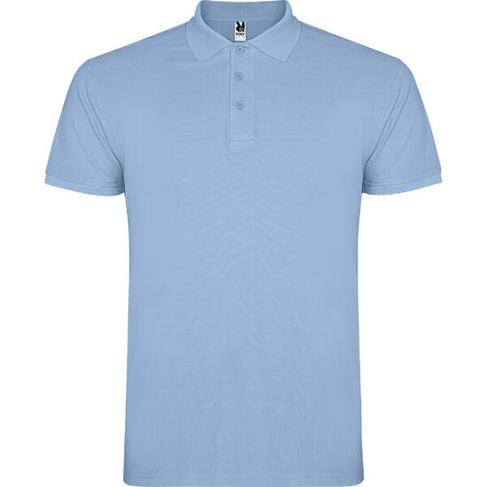 Polo STAR Homme (Bleu Ciel)