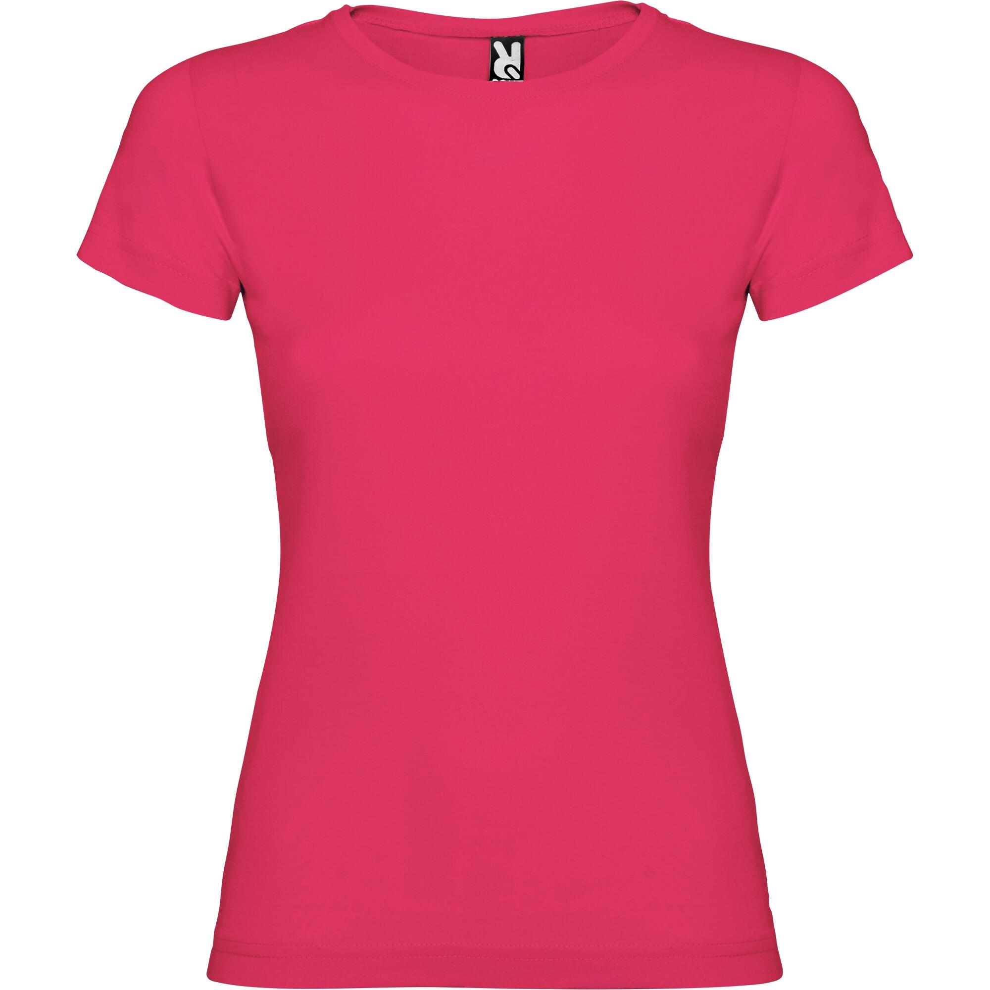 Roly - Tshirt Motif/style Uni Jamaica Fille (rouge Rose) - T-shirt Manches Courtes - Bordeaux|rose - Decathlon