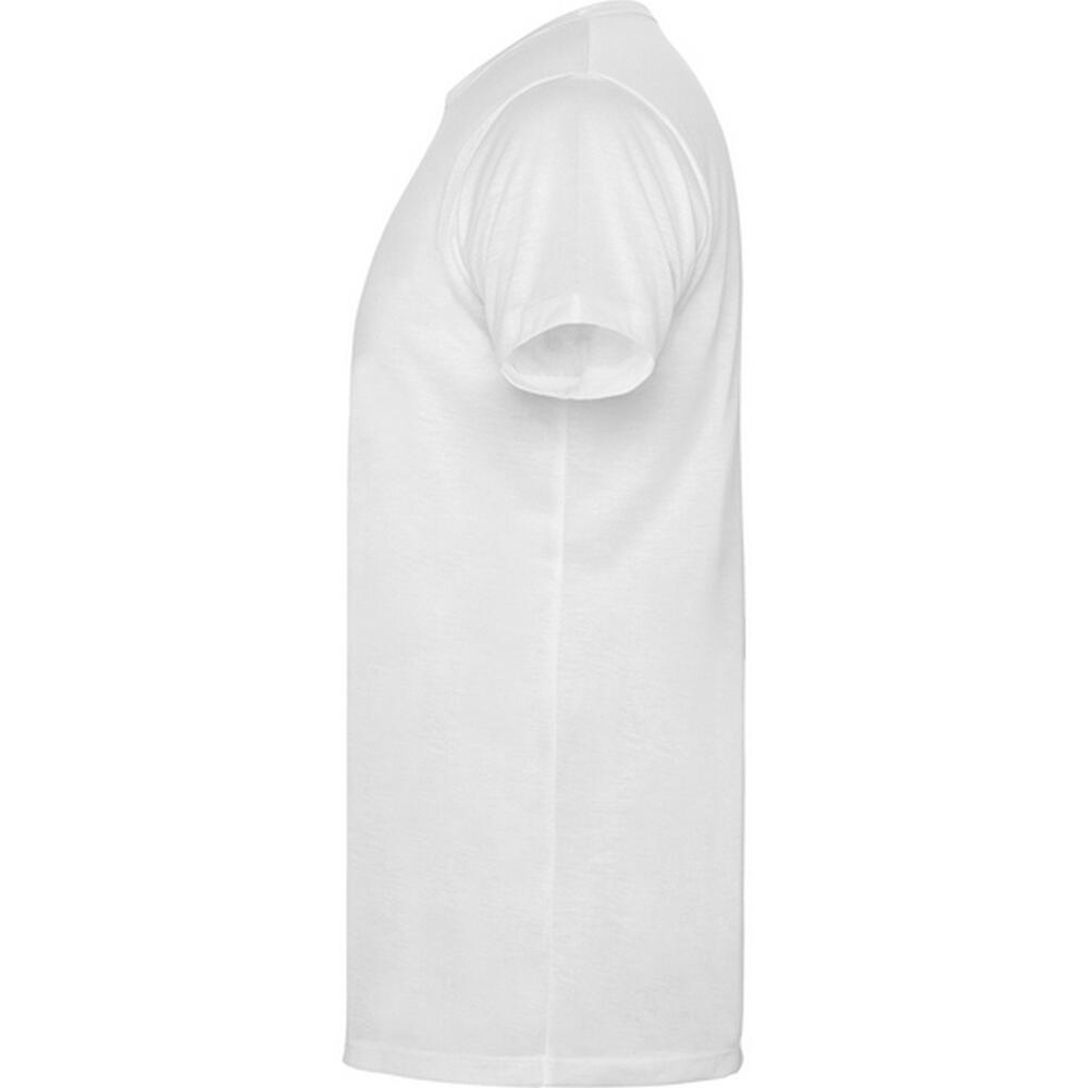 T-Shirt Sublima Lisa Unissexo Adulto (Branco) 3/3