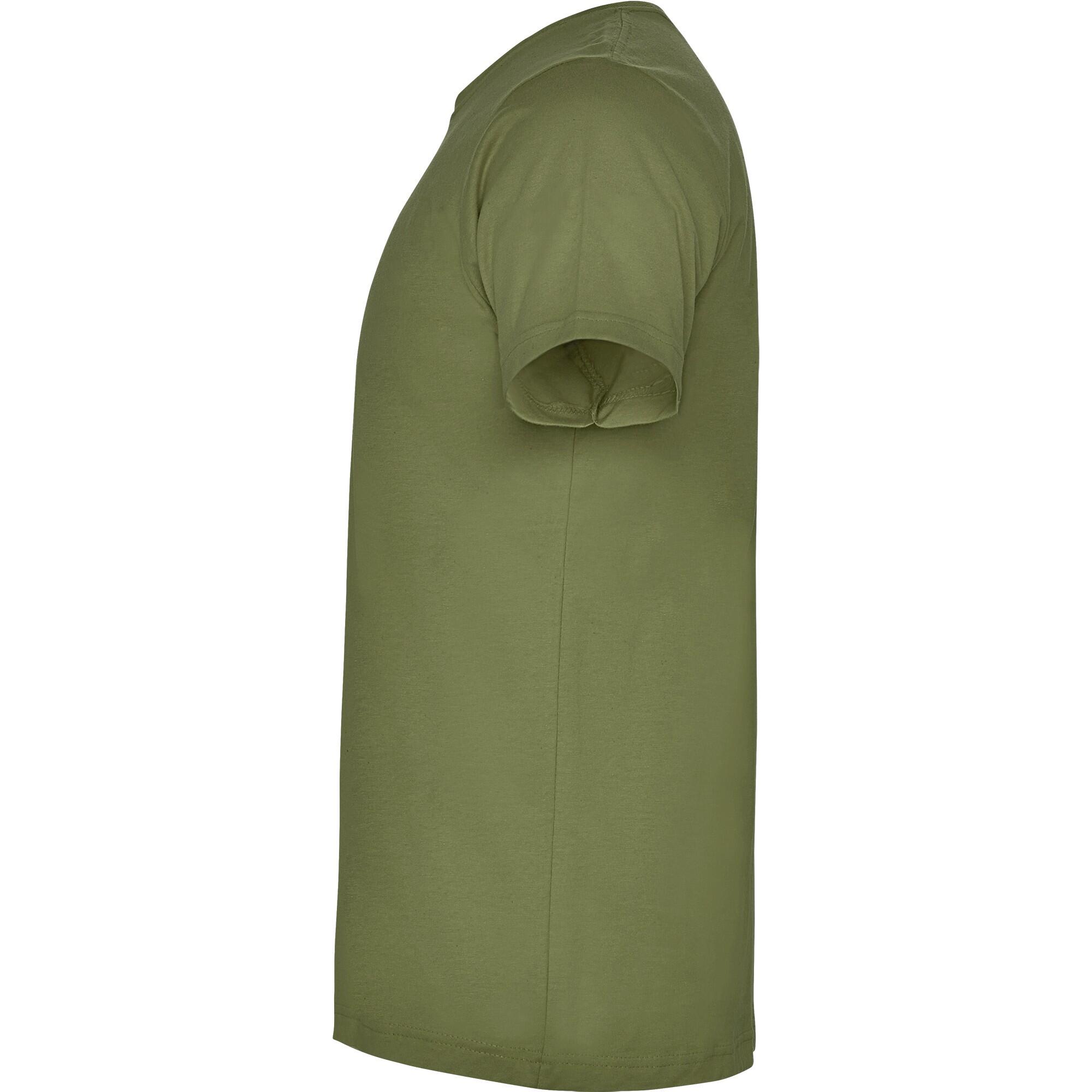 Maglietta Uomo Roly Dogo Premium Verde Militare 3/4