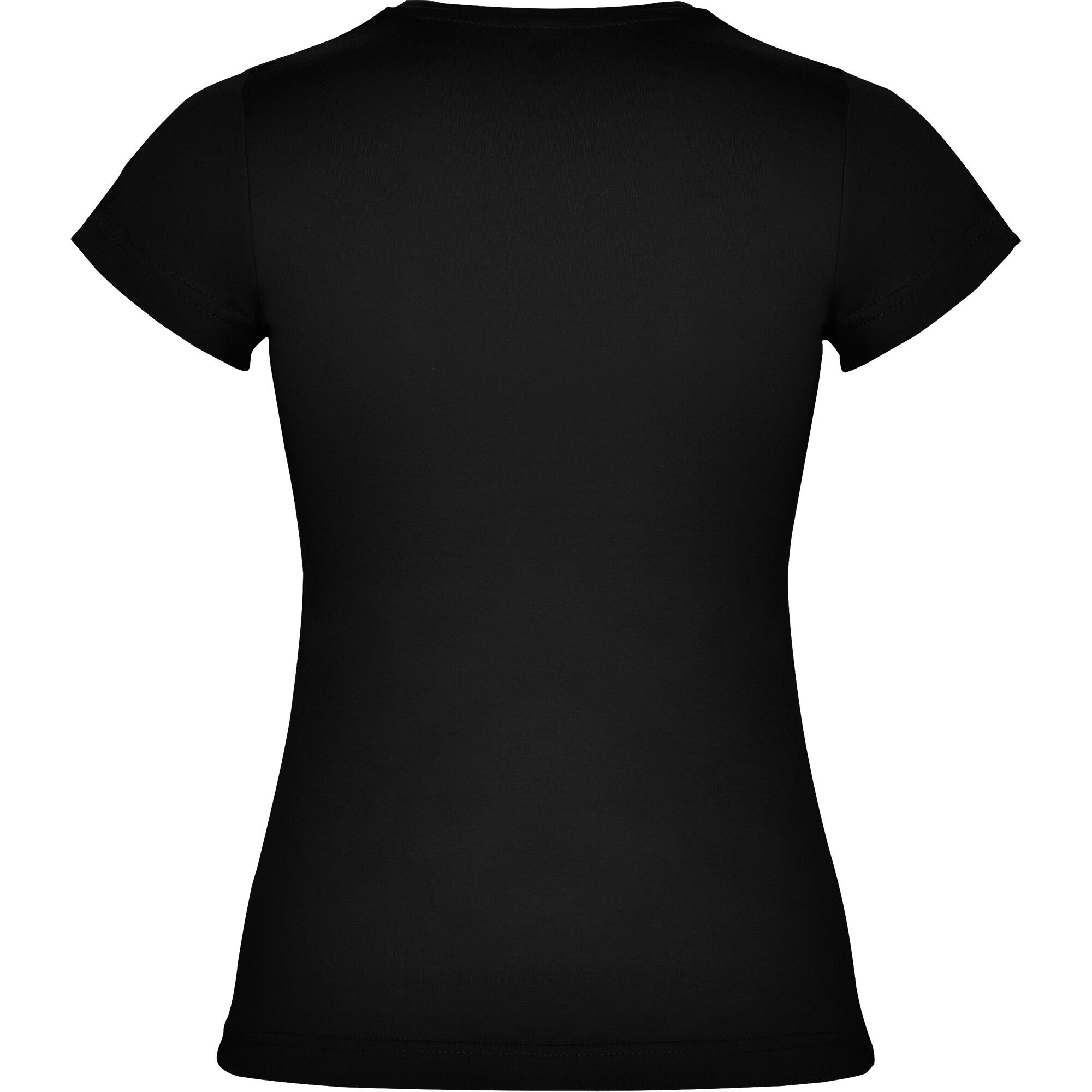Tshirt Motif/style Uni JAMAICA Fille (Noir) 2/4