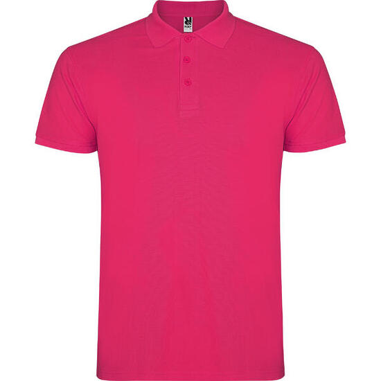 Polo STAR Homme (Rouge Rose)