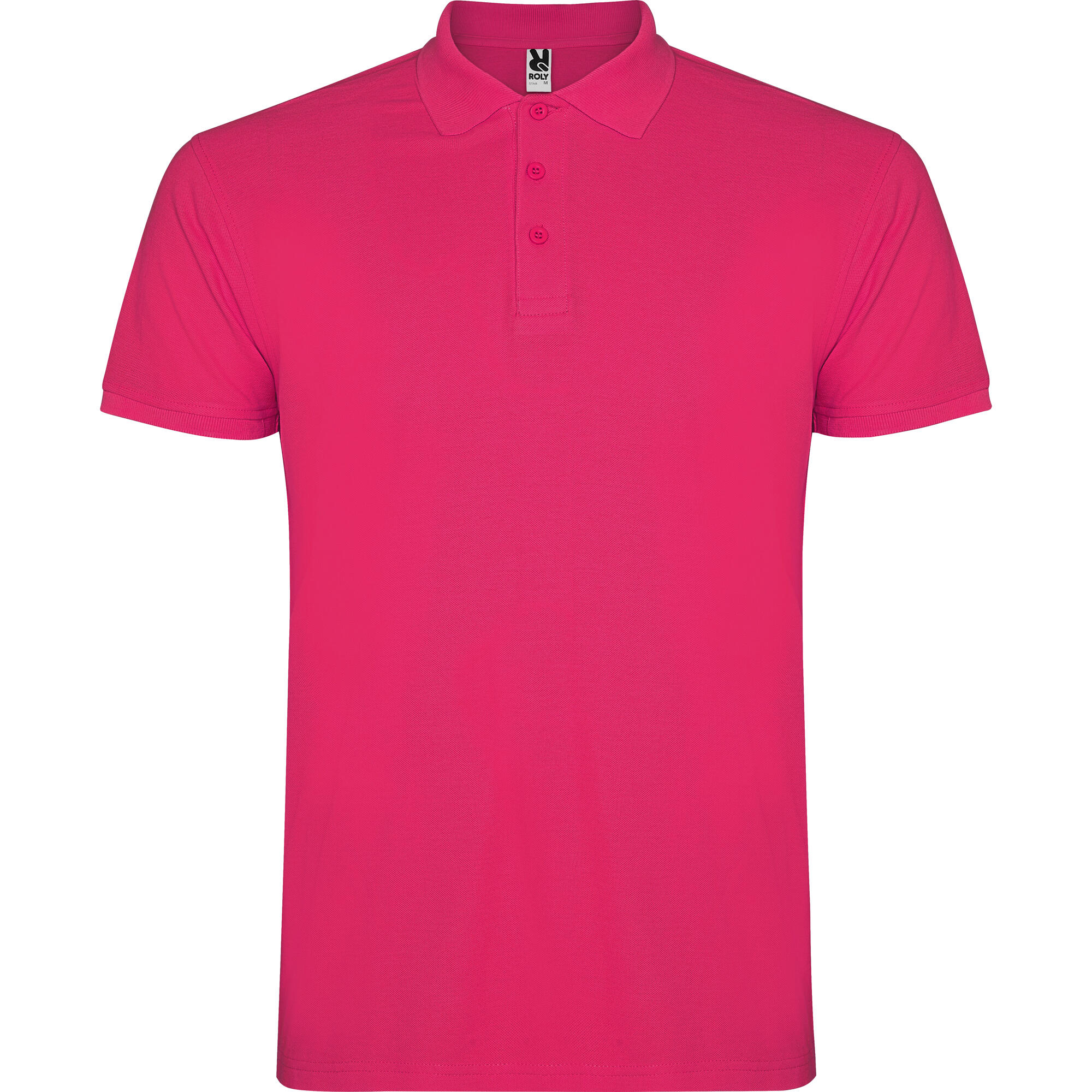 Roly - Polo Star Homme (rouge Rose) - Polo Manches Courtes - Bordeaux|rose - Decathlon