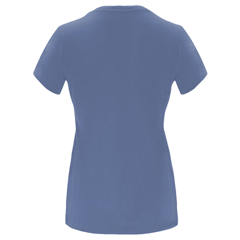 Tshirt CAPRI Femme (Bleu Denim) 2/3