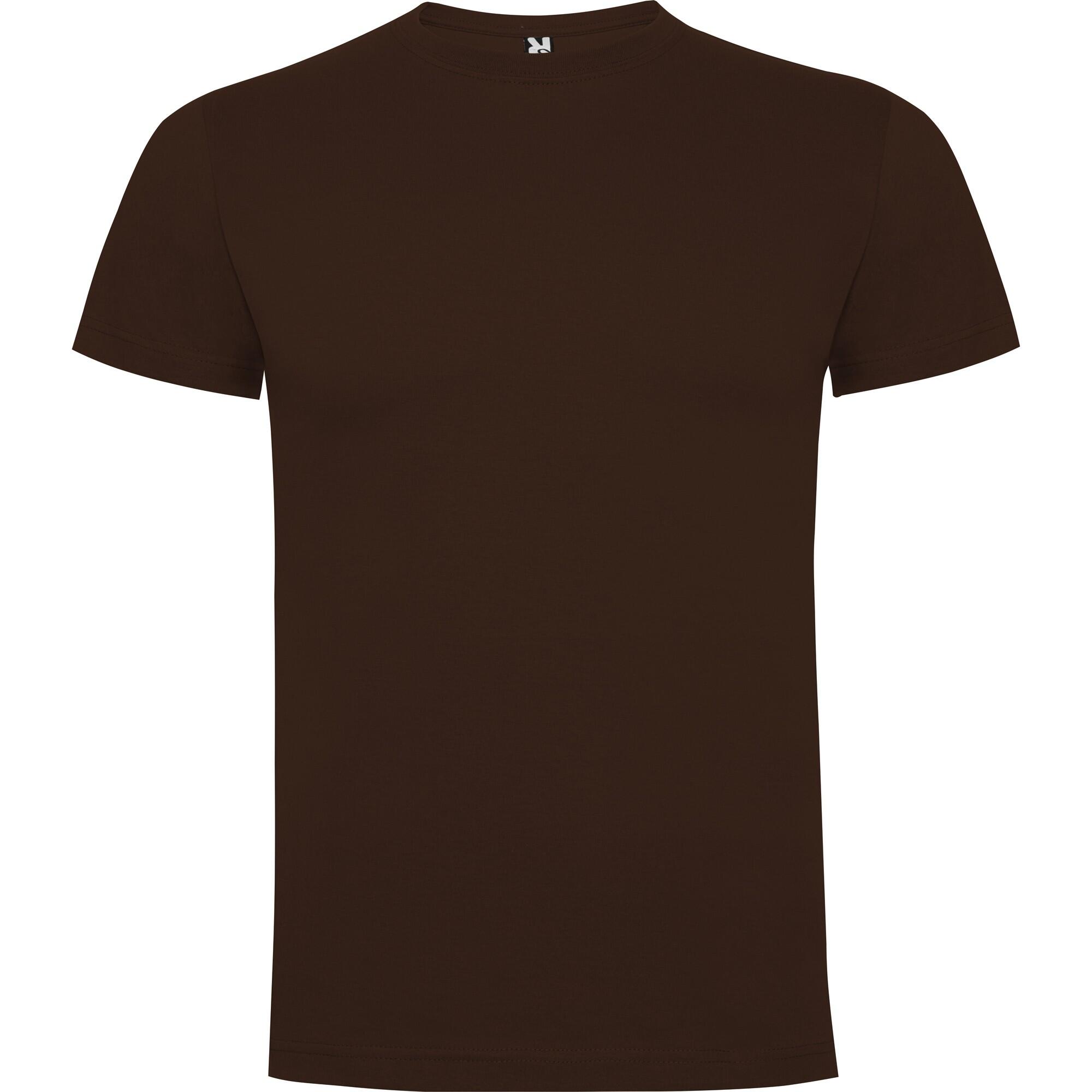 Roly - Tshirt Dogo Premium Homme (chocolat) - T-shirt Manches Courtes - Marron - Decathlon