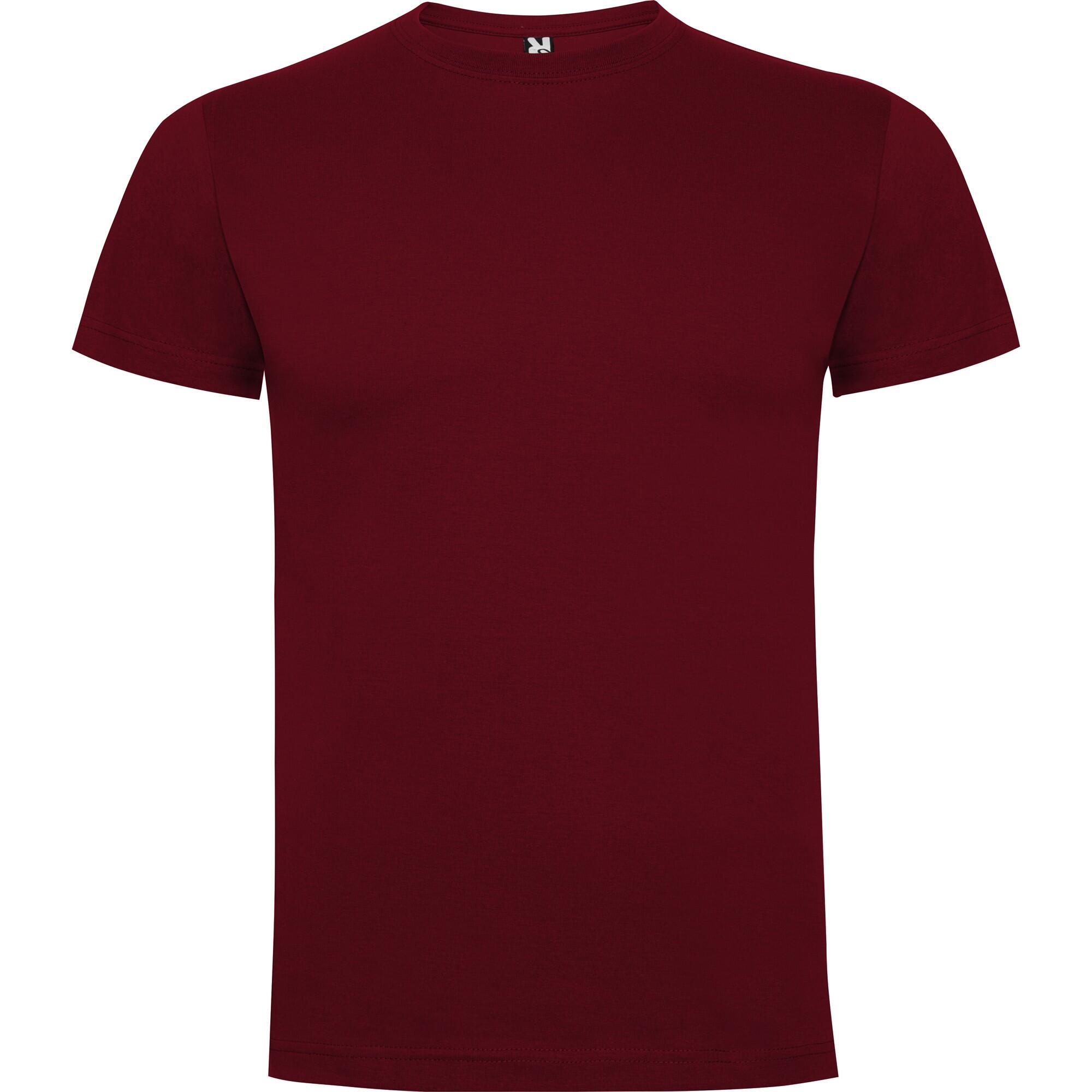 Roly - Tshirt Dogo Premium Homme (rouge Grenat) - T-shirt Manches Courtes - Bordeaux|rouge - Decathlon