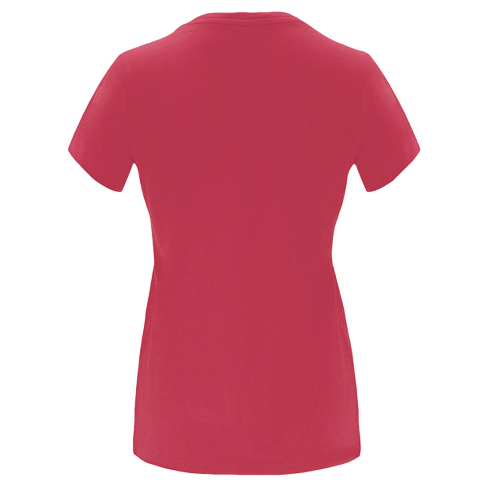 Tshirt CAPRI Femme (Rouge Chrysanthème) 2/3