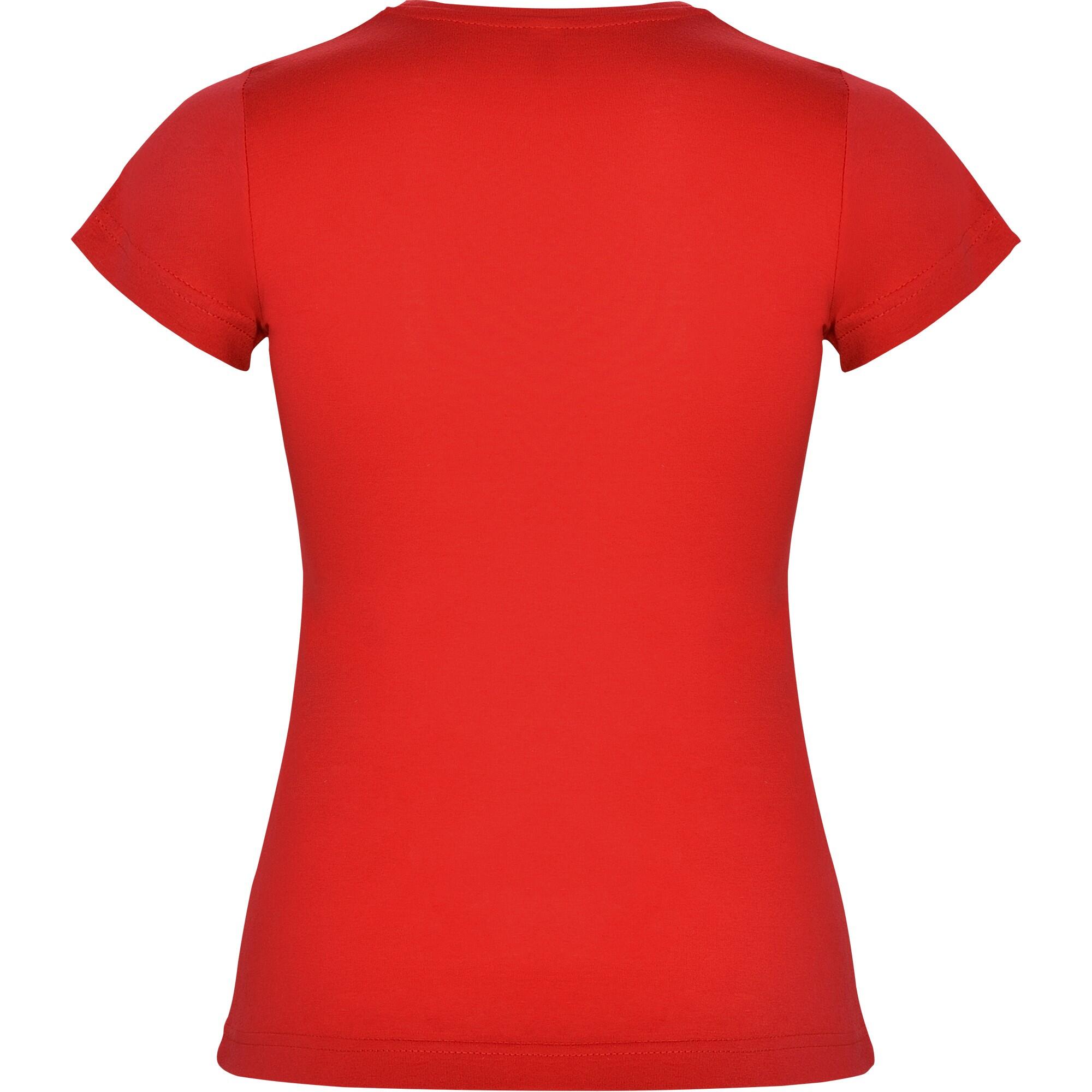 Maglietta Semplice Ragazze Roly Jamaica Rosso 2/4