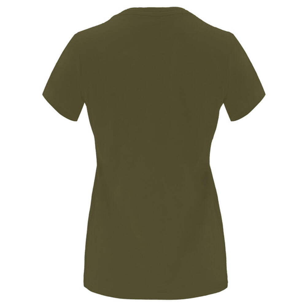Tshirt CAPRI Femme (Vert Militaire) 2/3