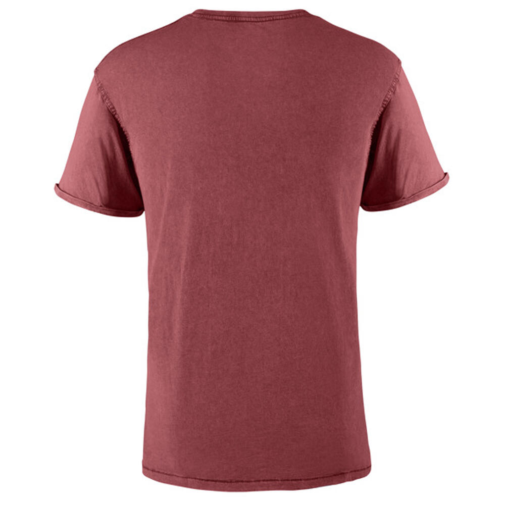T-Shirt Husky para homem (Vermelho granada) 2/3