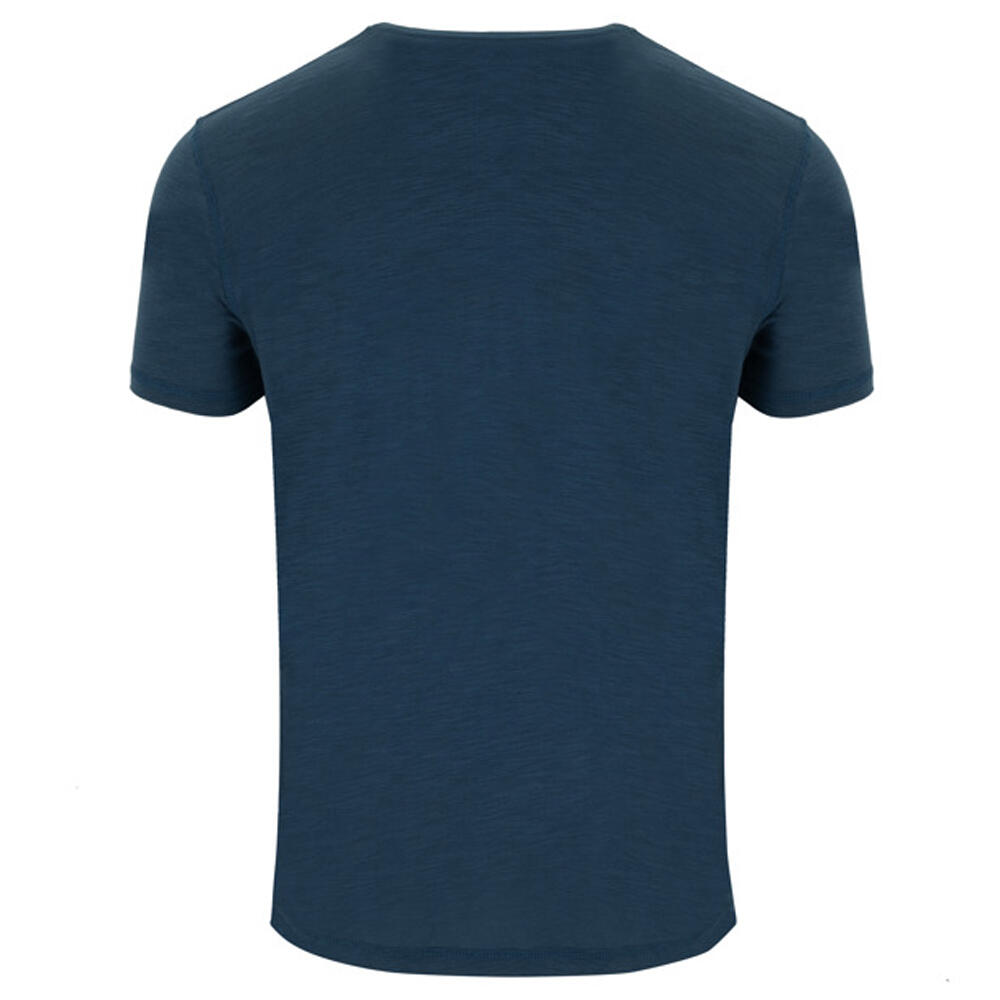 T-Shirt Terrier para homem (Azul Marinho) 2/3