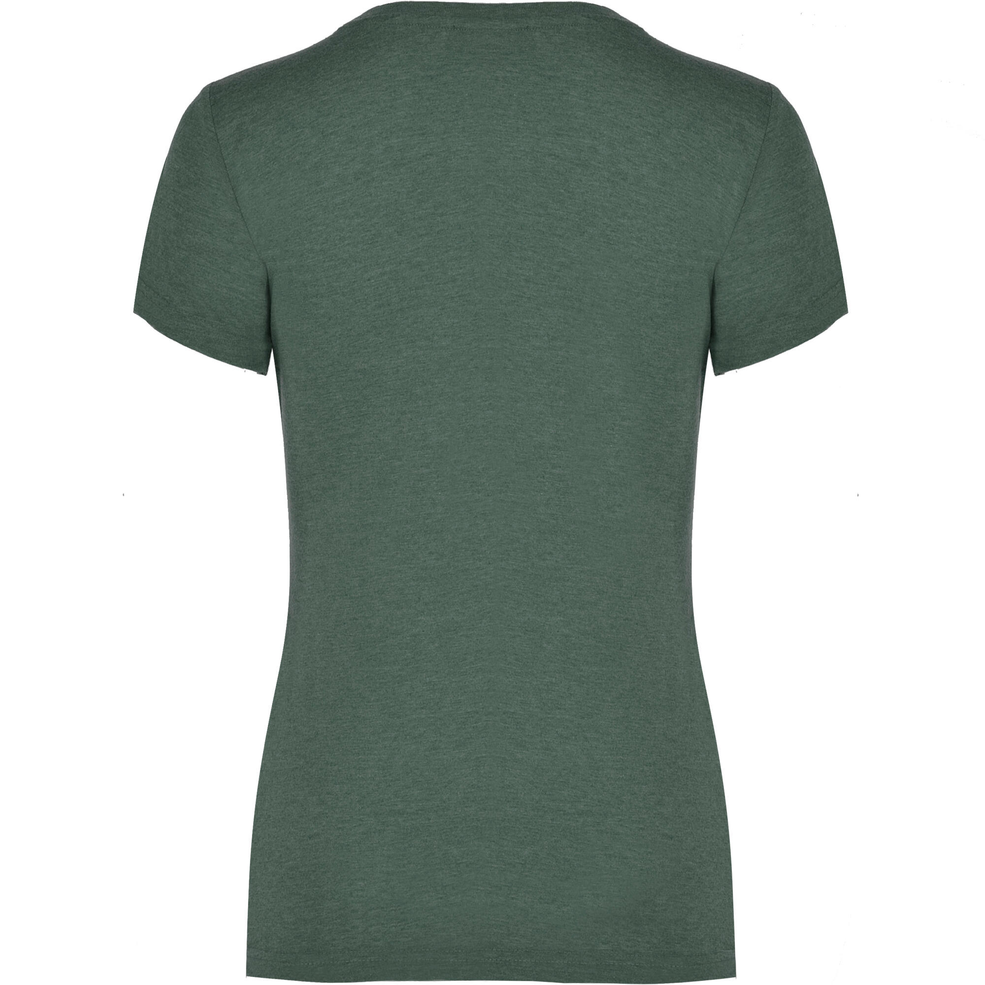 Camiseta Fox para Mujer Verde Botella Jaspeado 2/2
