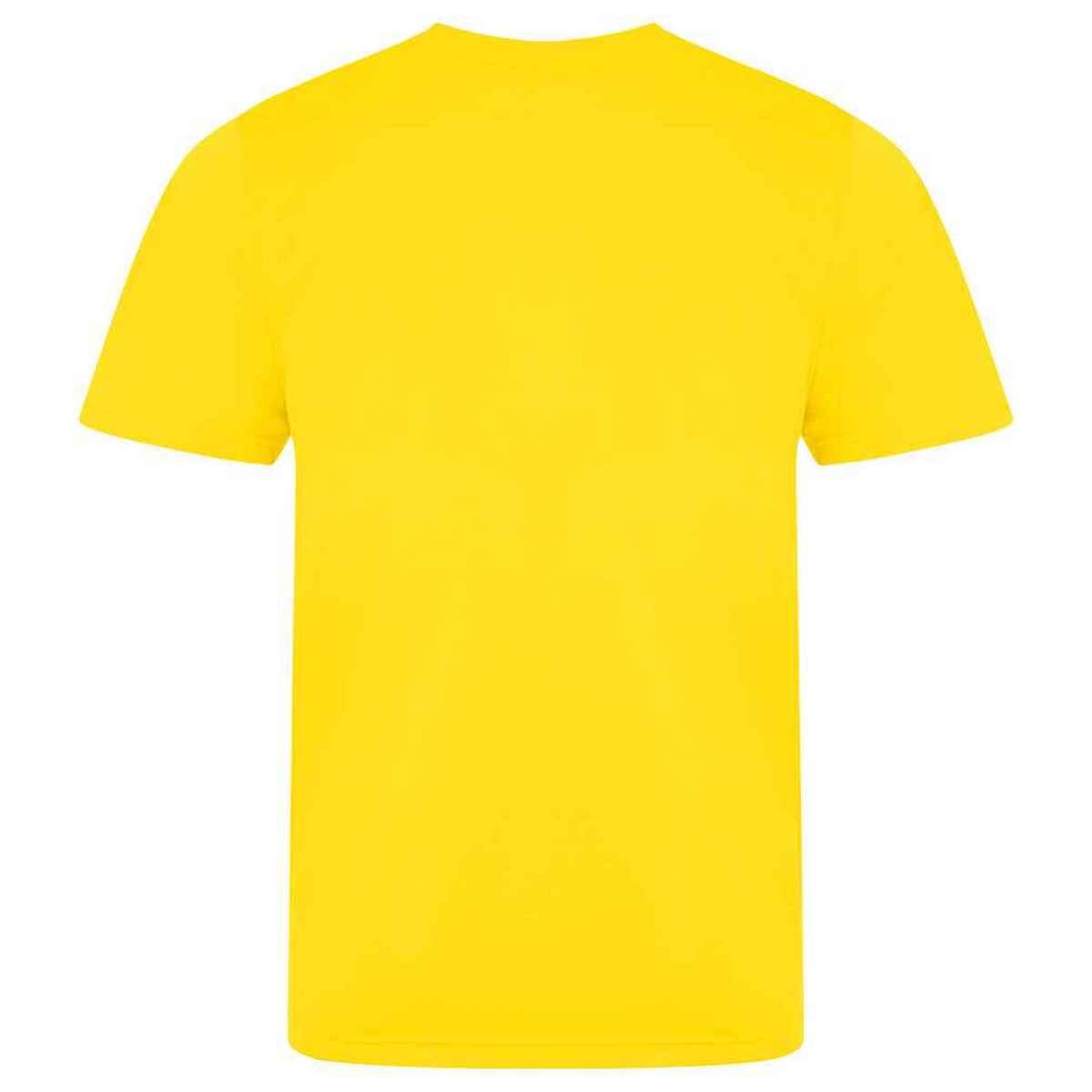 Camiseta de Suave para Adultos Unisex Amarillo Sol 2/2