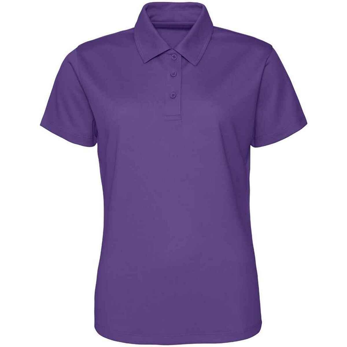 Just Cool - Polo Cool Femme (violet) - Polo Manches Courtes - Violet - Decathlon