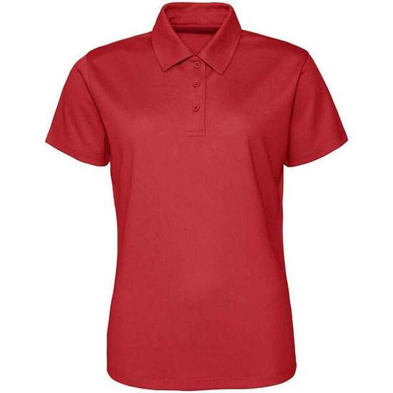 Polo COOL Femme (Rouge Feu)