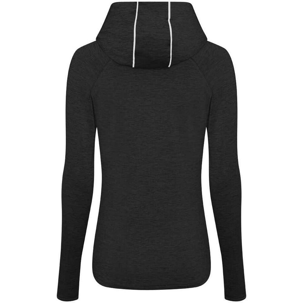 Camiseta para Mujer Negro Pizarra Mezcla 2/2