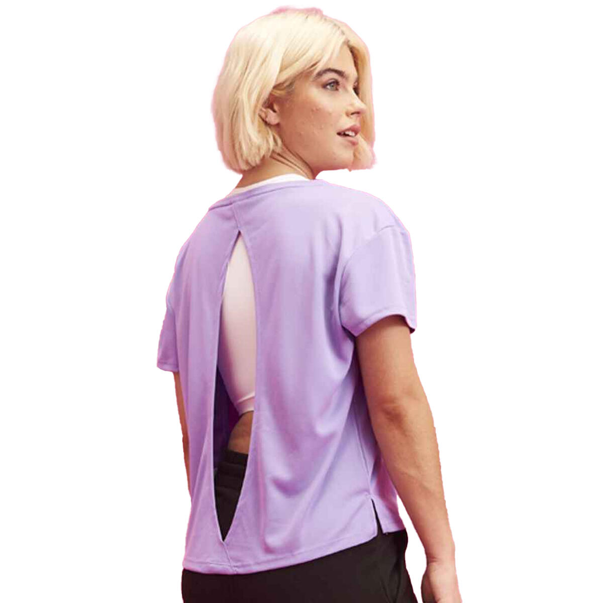 Tshirt Femme (Lavande Foncé) 4/4