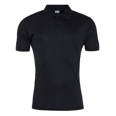 Maglietta PoloLiscio Uomo Just Cool Carbone Tinta Unita