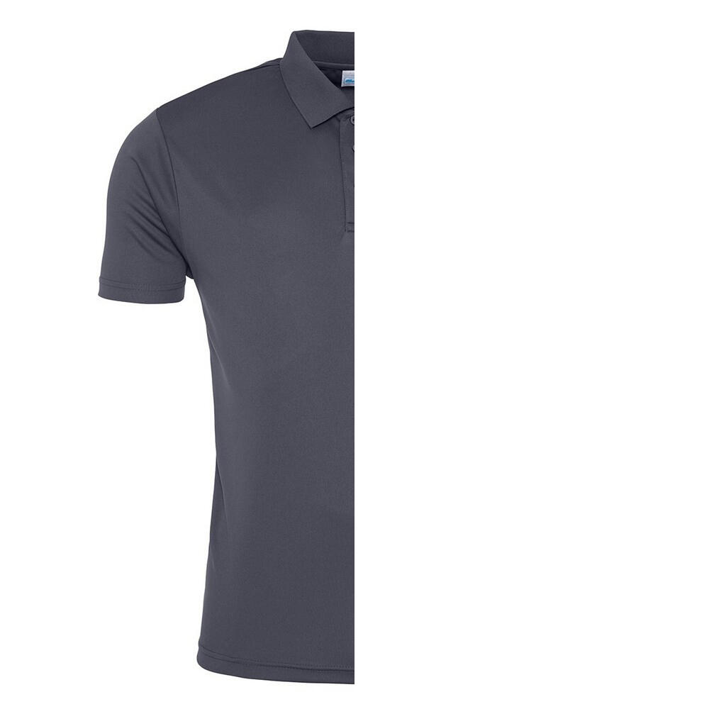 Polo de Suave para Hombre Carbón Sólido 2/2