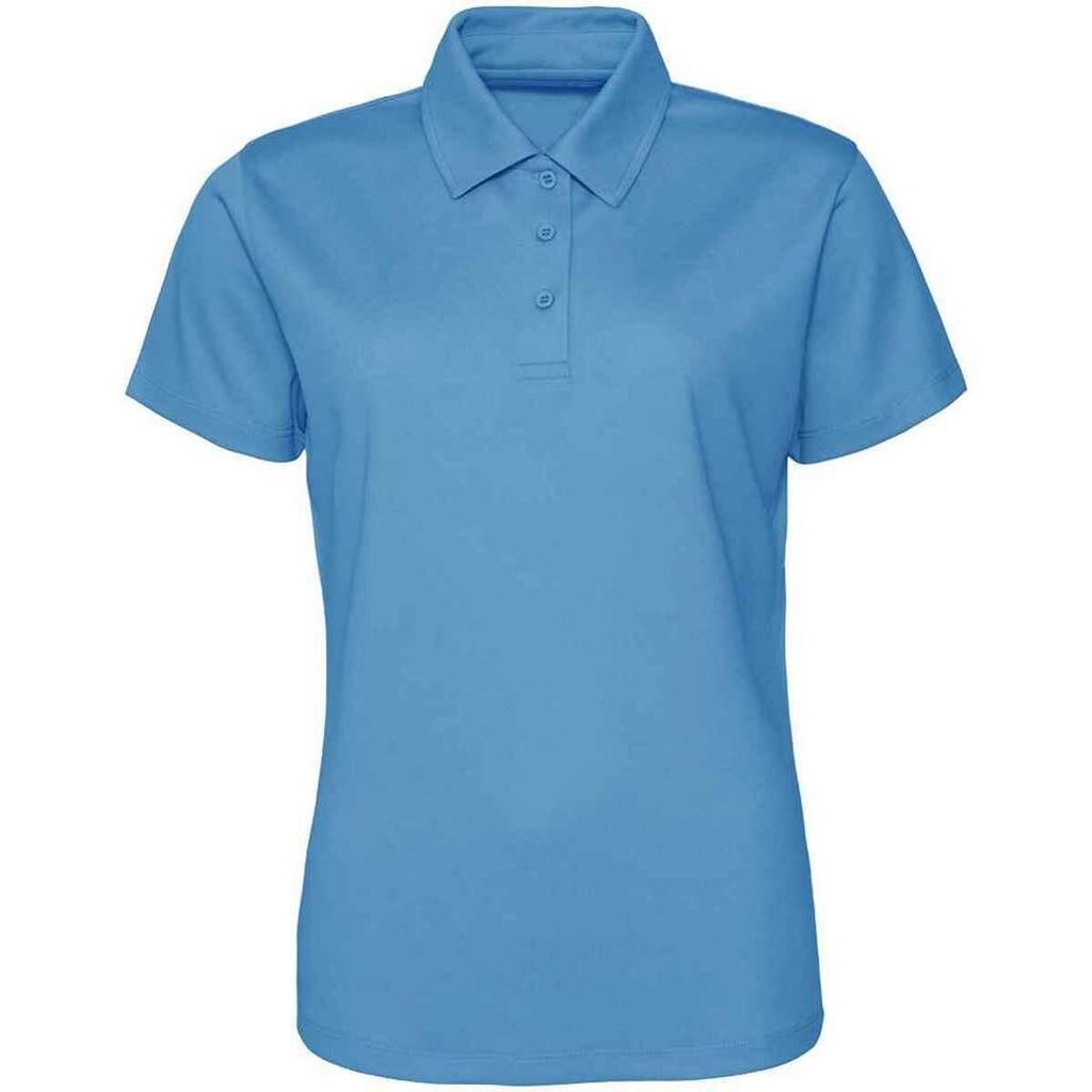 Womens/Ladies Cool Polo Shirt (Sapphire Blue)