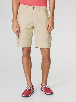 Bermuda ceinture semi-élastiquée avec passants Homme - VALENBER Sediment