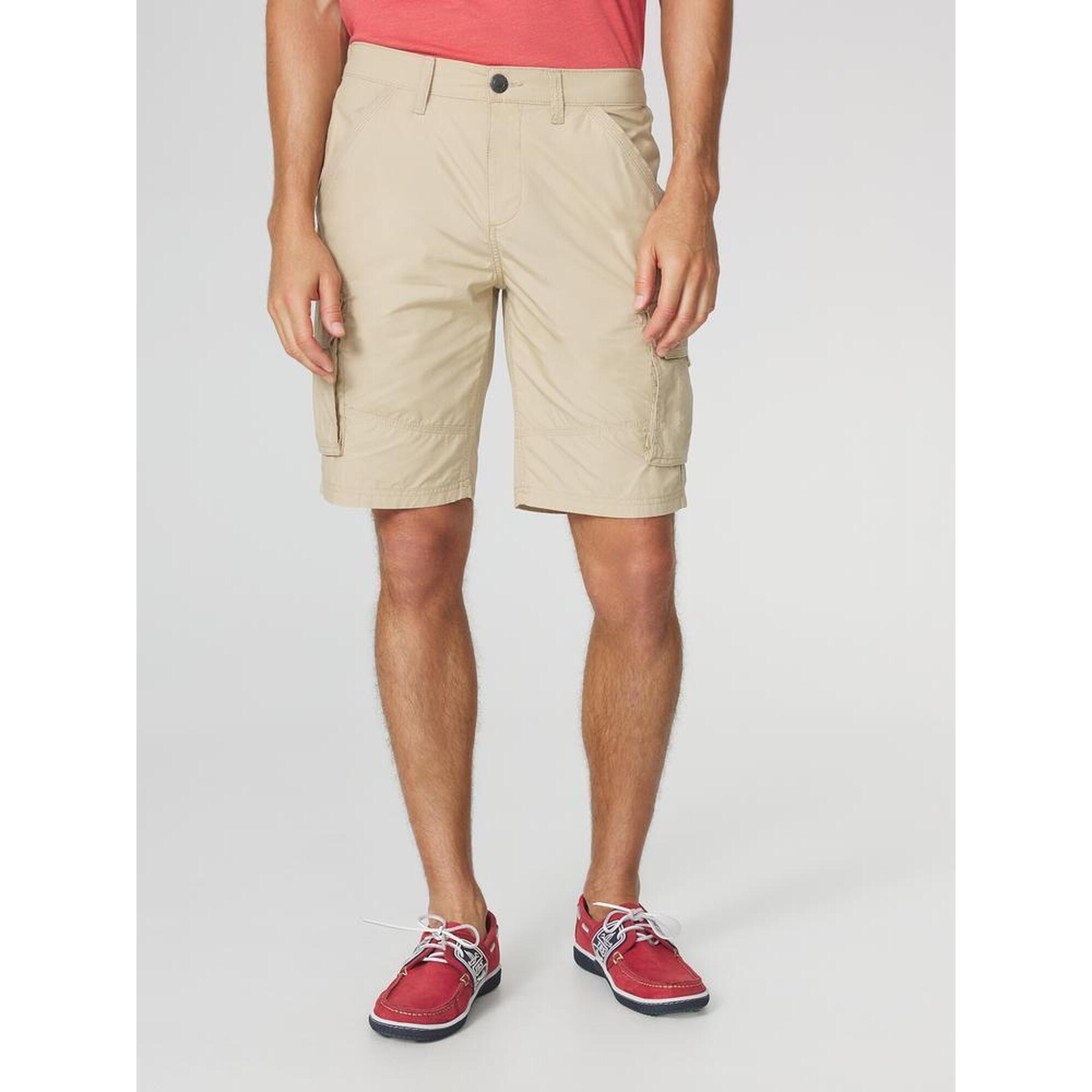Tbs - Bermuda Homme Valenber Ceinture Semi-élastiquée Osier - Short De Protection - Beige - Decathlon