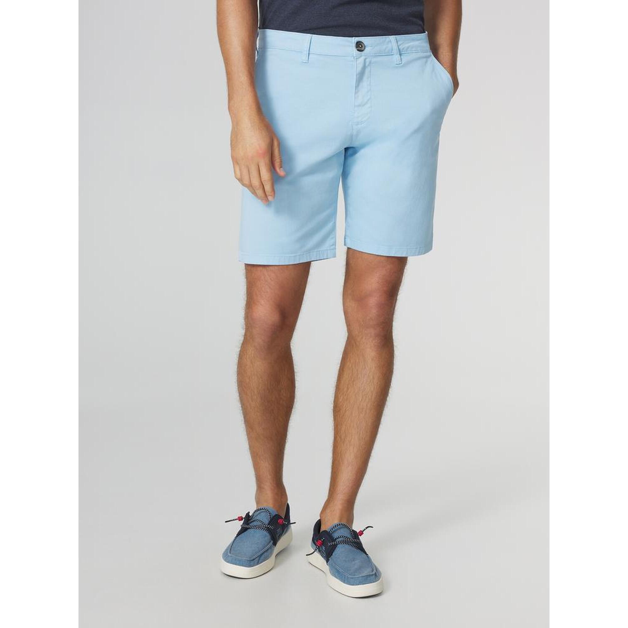 Tbs - Bermuda Homme Ceinture Droite Avec Passants Arturber Oxygene - Short De Protection - Bleu - Decathlon