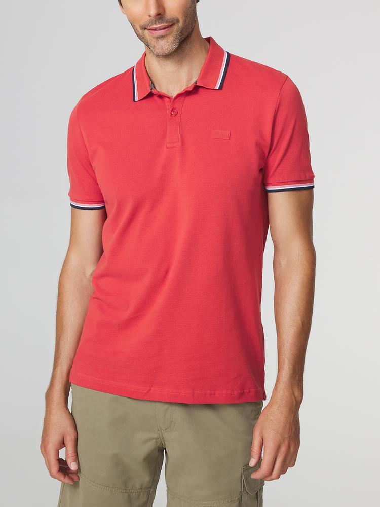 Polo Terracota para Hombre TBS Yvanepol 2/5