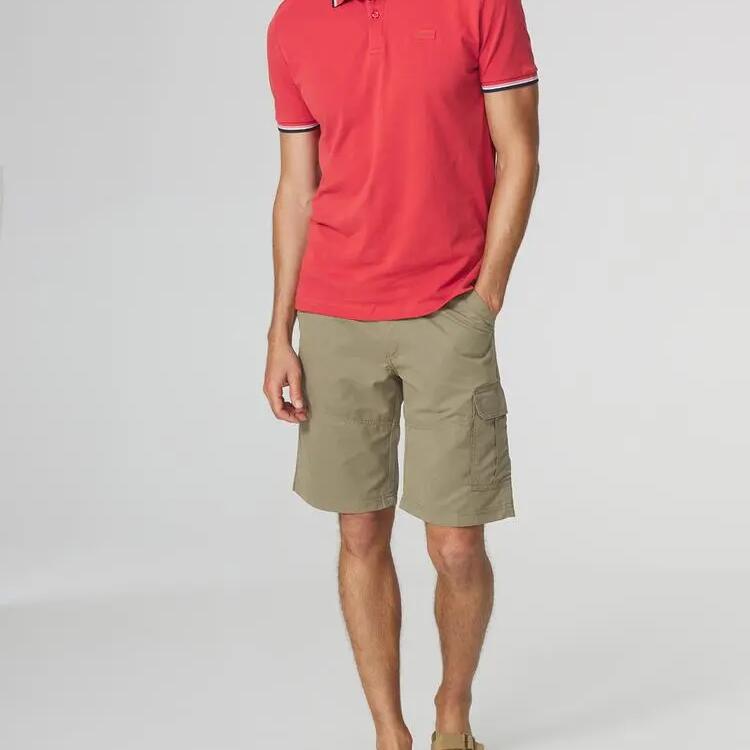 Men's Terracotta Polo Shirt TBS Yvanepol