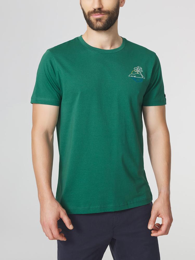 Camiseta Verde de Hombre TBS Sohan para SEO 2/5