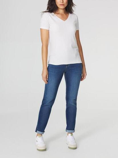 T-shirt manches courtes femme ADINATEE Arctique