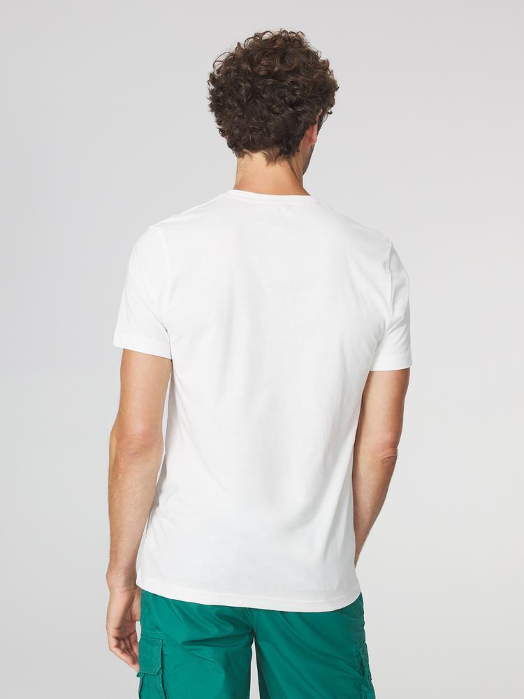 Camiseta Blanca de Hombre TBS Arctique 5/5